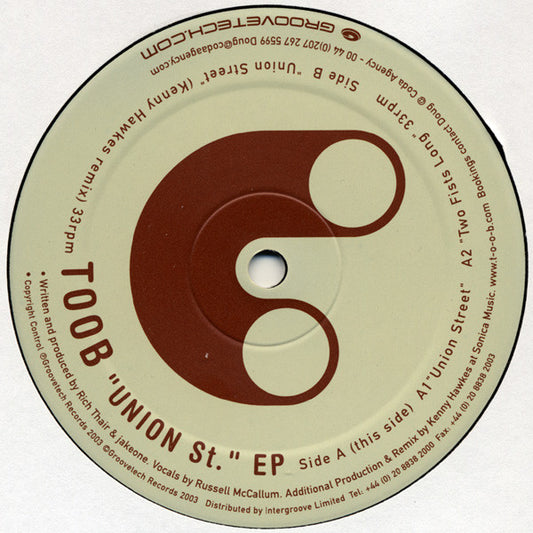 Toob – Union Street EP