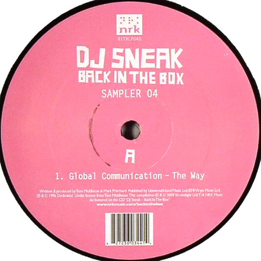 DJ Sneak – Back In The Box (Sampler 04)