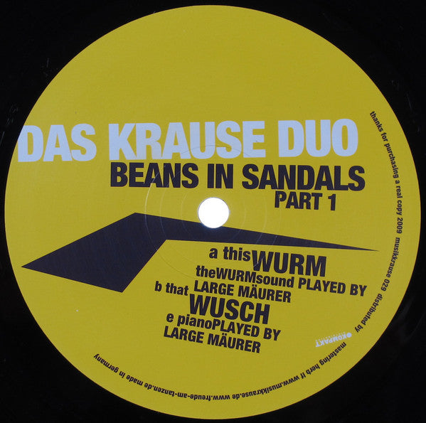 Das Krause Duo – Beans In Sandals Part 1