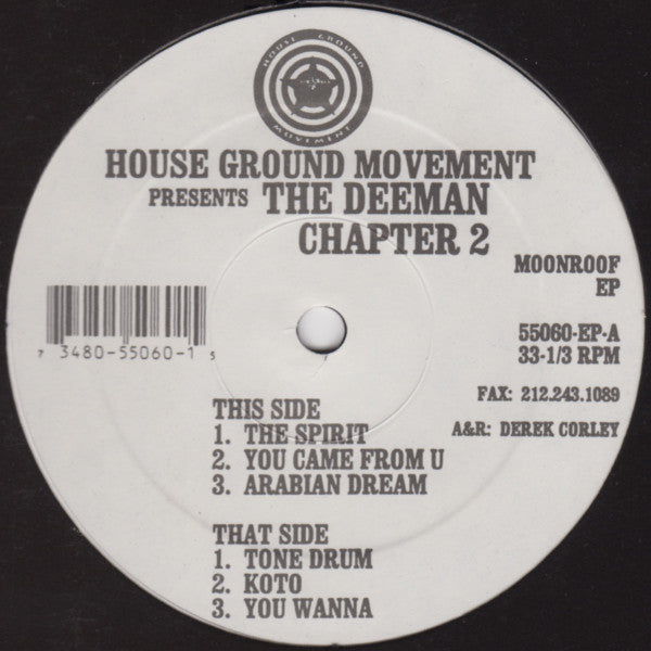 House Ground Movement presents The Deeman – Chapter 2