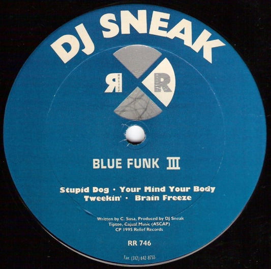 DJ Sneak – Blue Funk III