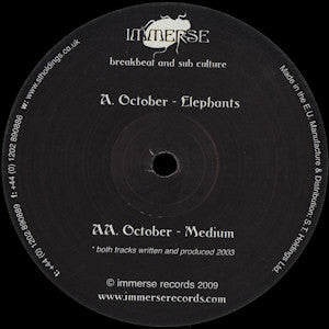 October – Elephants / Medium