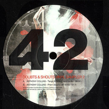 Anthony Collins ‎– Doubts & Shouts Vinyl Sampler 2