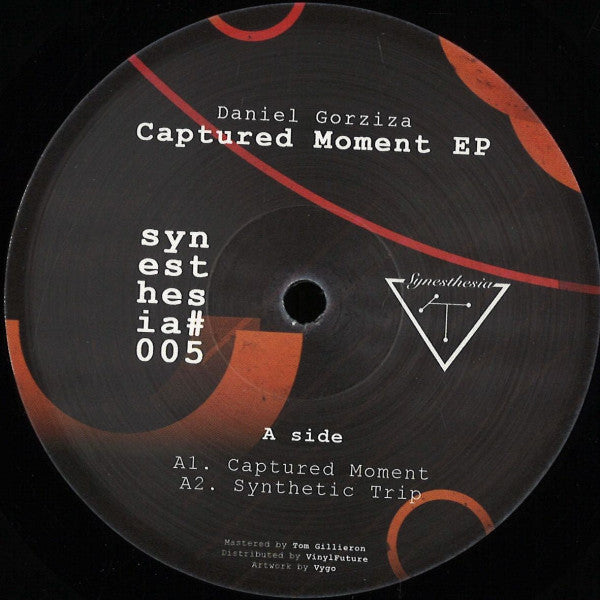 Daniel Gorziza ‎– Captured Moment EP