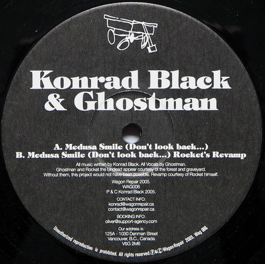 Konrad Black & Ghostman – Medusa Smile (Don't Look Back...)