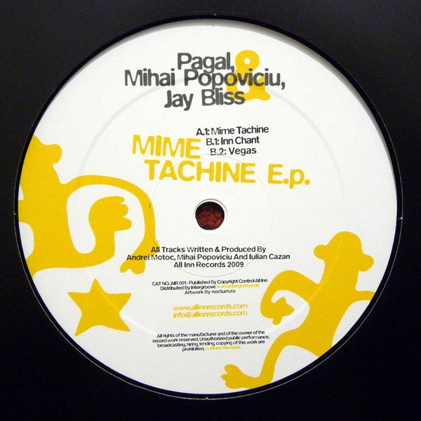 Pagal, Mihai Popoviciu, Jay Bliss – Mime Tachine E.p.