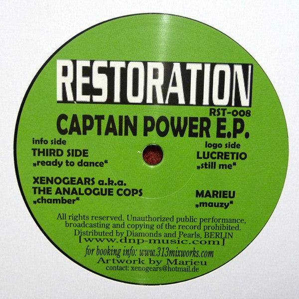 Various ‎– Captain Power E.P.