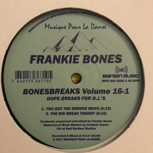 Frankie Bones – Bonesbreaks Volume 16-1