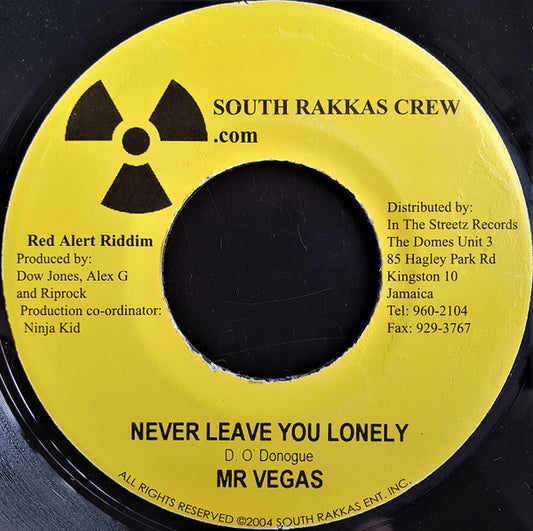 Mr. Vegas / Keri – Never Leave You Lonely / Stop Talking