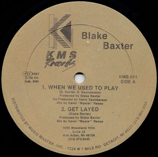 Blake Baxter – When We Used To Play