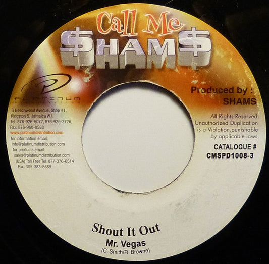 Mr. Vegas – Shout It Out