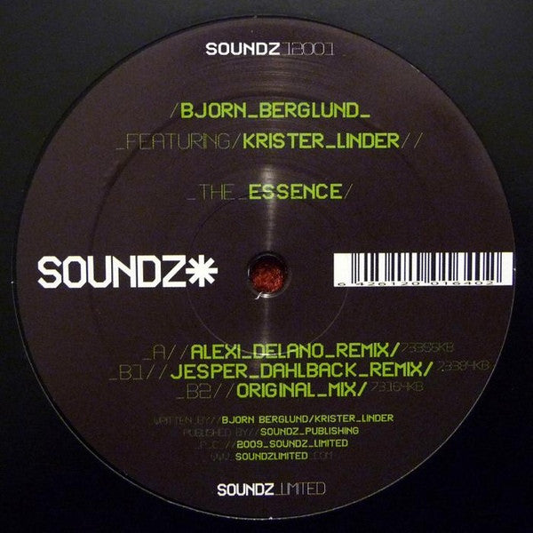 Bjorn Berglund feat. Krister Linder – The Essence