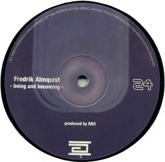 Fredrik Almquist ‎– Being And Becoming