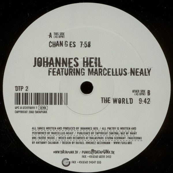 Johannes Heil feat. Marcellus Nealy – Changes / The World