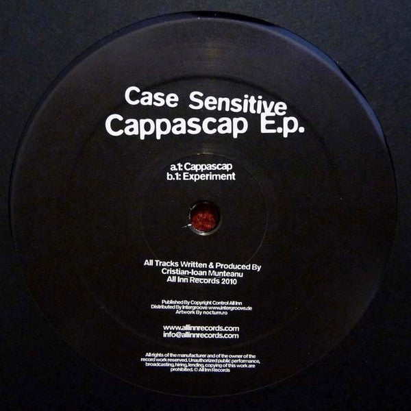 Case Sensitive – Cappascap E.p.