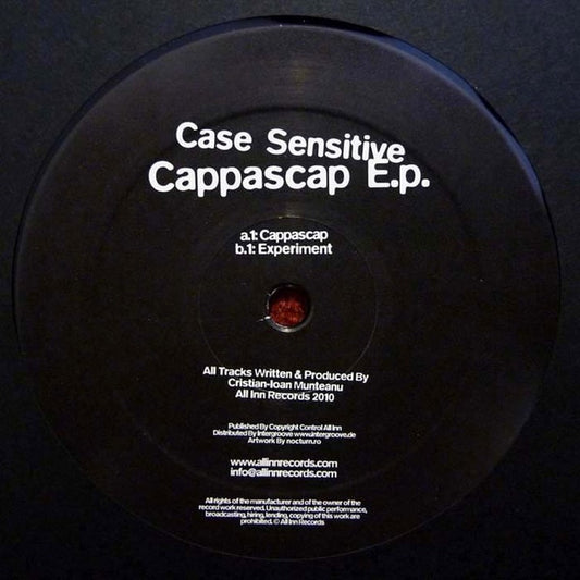 Case Sensitive – Cappascap E.p.