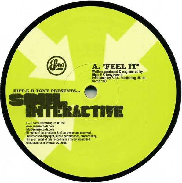 Hipp-E & Tony present Soul Interactive – Feel It