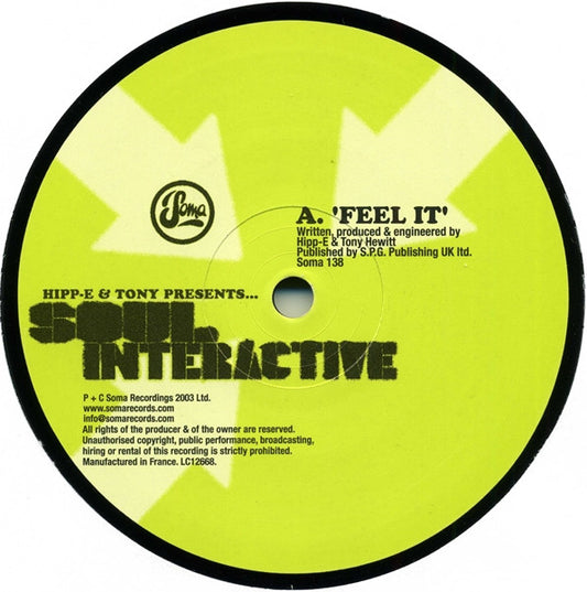 Hipp-E & Tony present Soul Interactive – Feel It