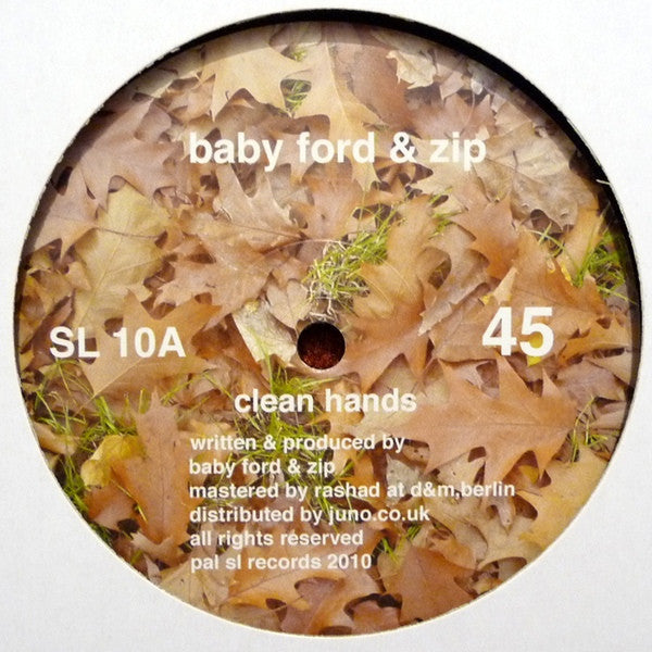 Baby Ford & Zip – Clean Hands