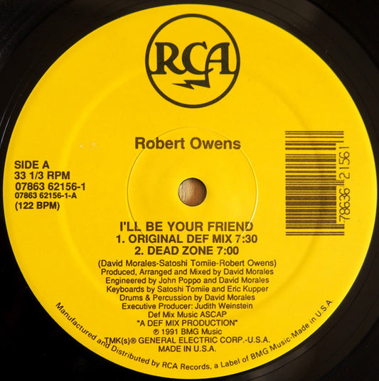 Robert Owens – I'll Be Your Friend