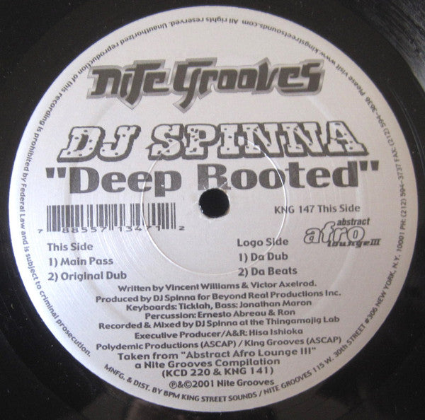 DJ Spinna – Deep Rooted