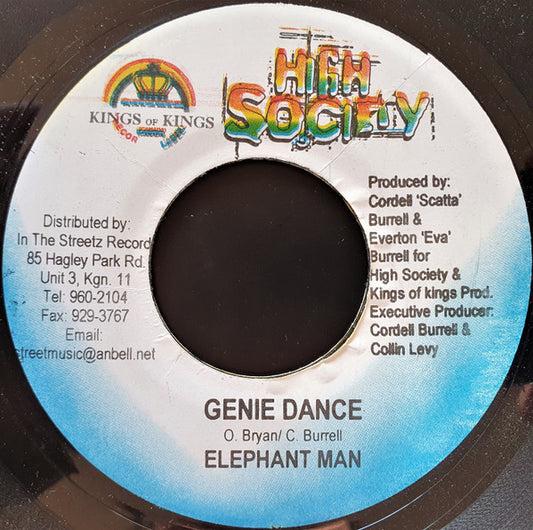 Elephant Man / Kiprich – Genie Dance / Dat Man