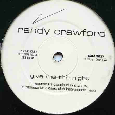 Randy Crawford – Give Me The Night