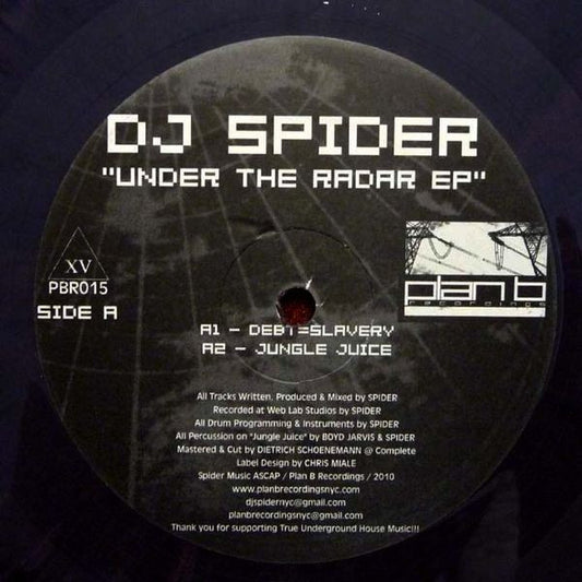 DJ Spider – Under The Radar EP