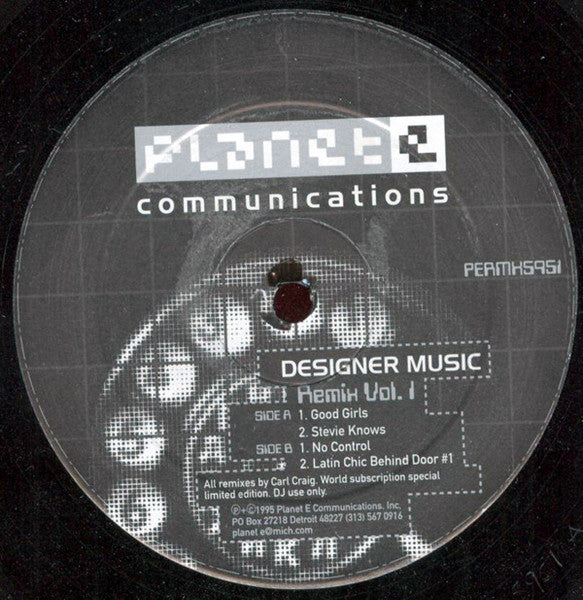 Designer Music (Carl Craig) – Remix Vol. 1