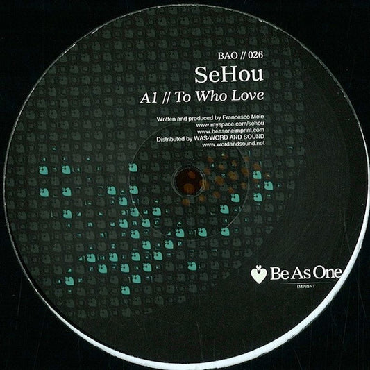 SeHou – To Who Love