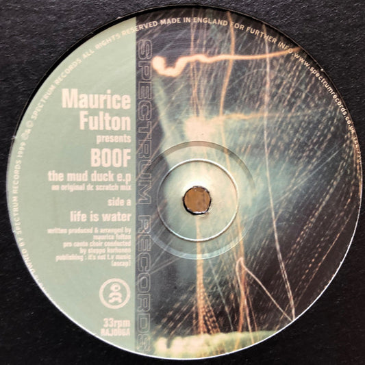 Maurice Fulton presents Boof ‎– The Mud Duck E.P.