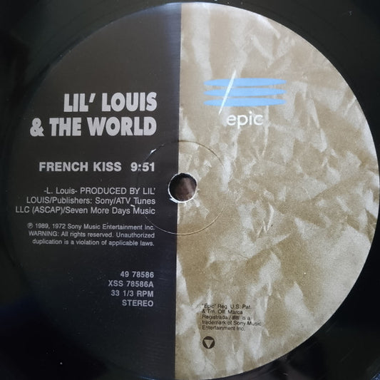 Lil' Louis & The World – French Kiss / Club Lonely