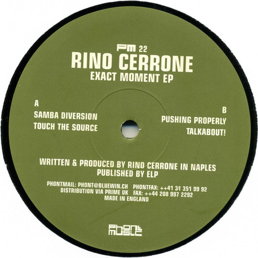 Rino Cerrone – Exact Moment EP