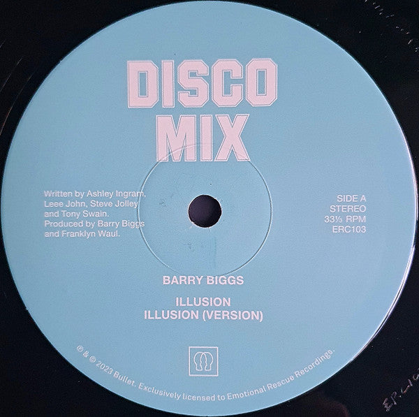 Barry Biggs ‎– Illusion