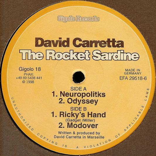 David Carretta – The Rocket Sardine