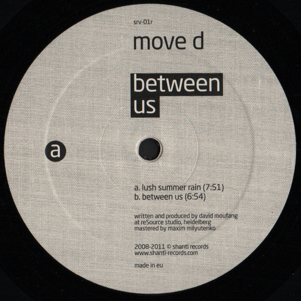 Move D ‎– Between Us