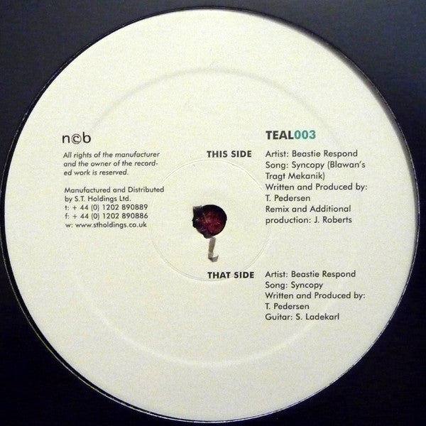 Beastie Respond – Syncopy (Blawan Remix inc.)