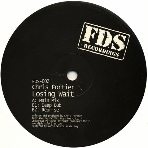 Chris Fortier – Losing Wait