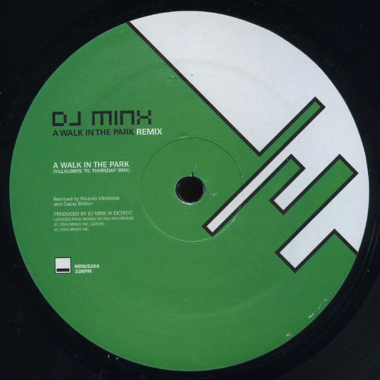 DJ Minx ‎– A Walk In The Park (Remix)