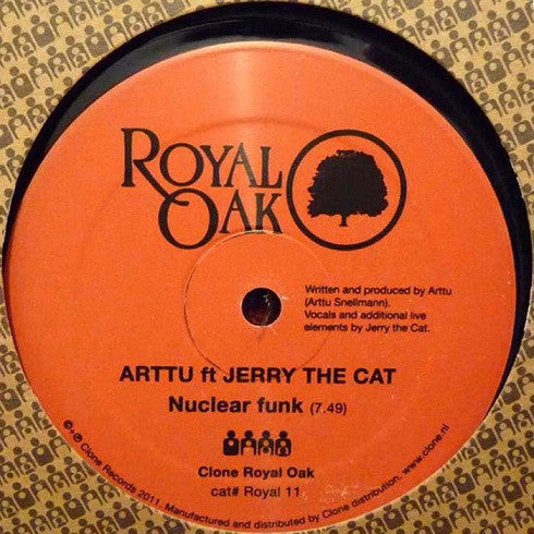 Arttu feat. Jerry The Cat ‎– Nuclear Funk / Get Up Off It