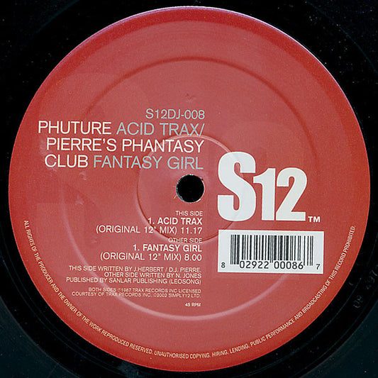 Phuture / Pierre's Phantasy Club ‎– Acid Trax / Fantasy Girl