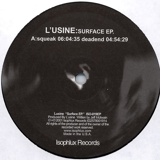 L'usine – Surface EP