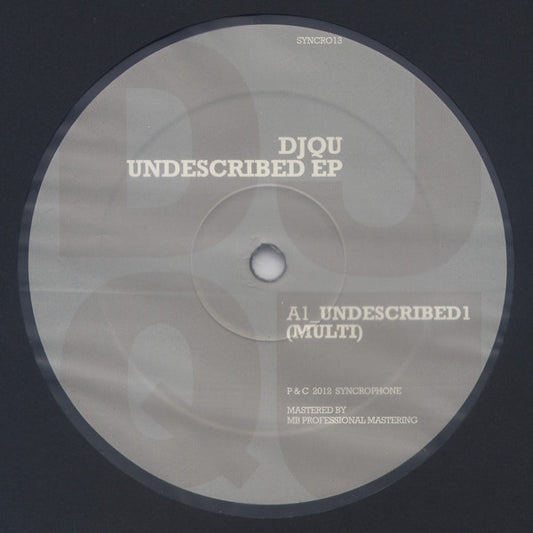 DJ Qu – Undescribed EP
