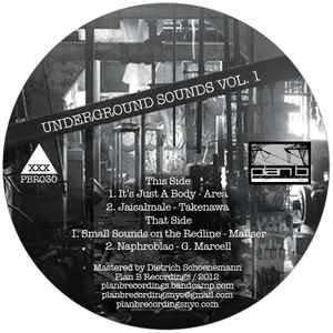 Various ‎– Underground Sounds Vol. 1