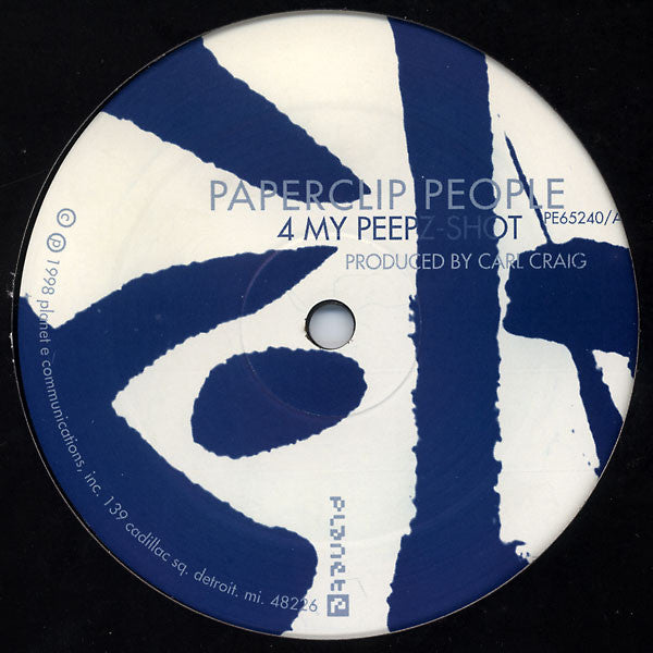 Paperclip People (Carl Craig) ‎– 4 My Peepz