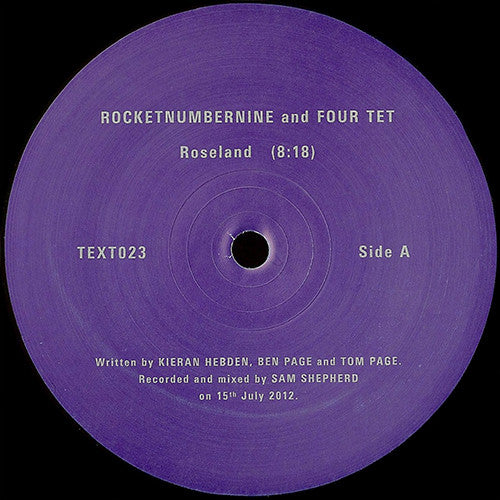 Rocketnumbernine and Four Tet – Roseland