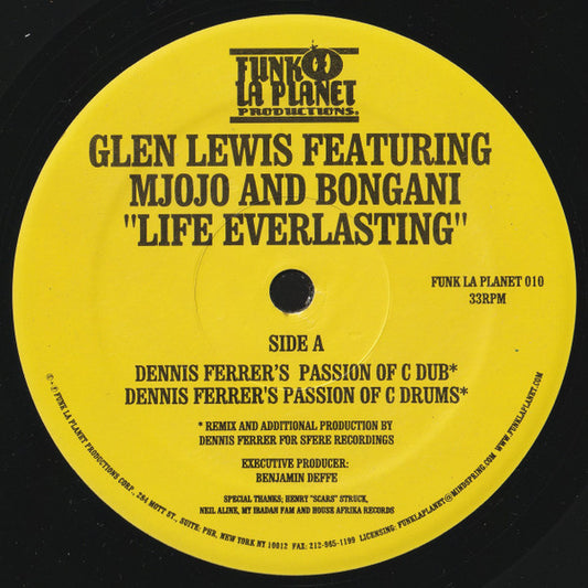Glen Lewis feat. Mjojo and Bongani – Life Everlasting
