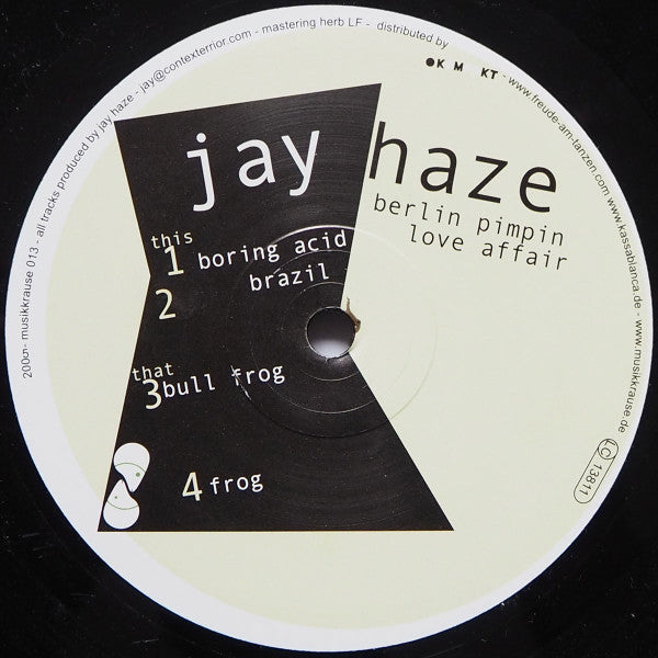 Jay Haze – Berlin Pimpin Love Affair EP