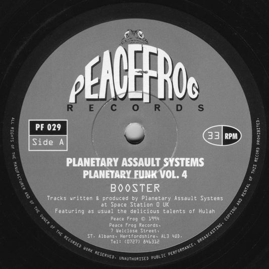 Planetary Assault Systems – Planetary Funk Vol. 4