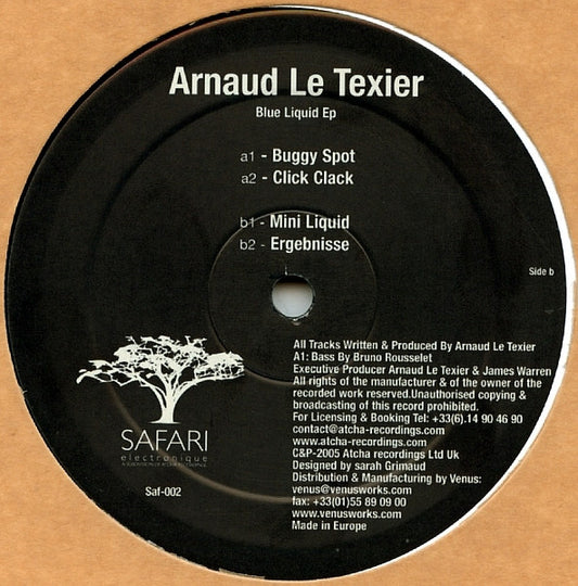 Arnaud Le Texier – Blue Liquid EP